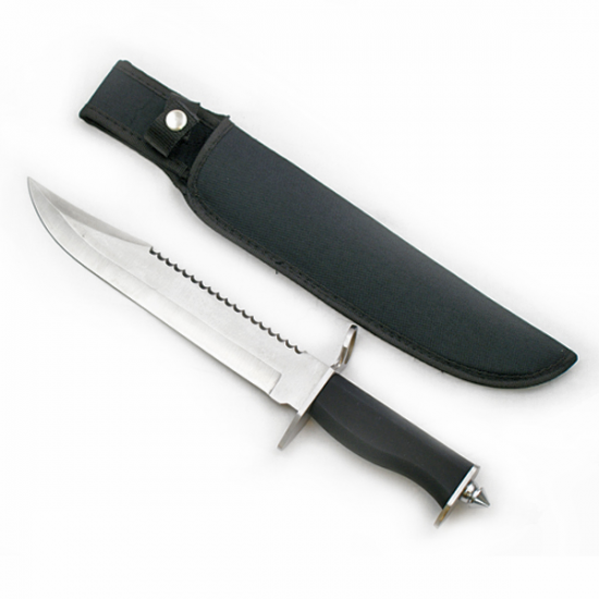 15" Knife with Rubber Handle