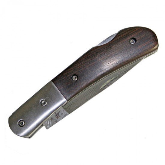 Damascus Steel Lock Knife 579